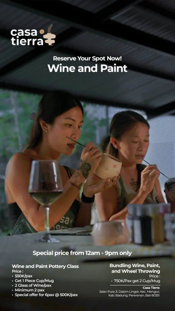 Casa Tierra Class - Wine and Paint